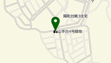 山手台4号緑地の地図画像