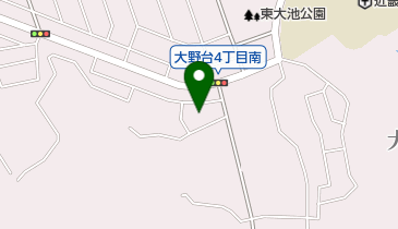 大野西山第2緑道の地図画像