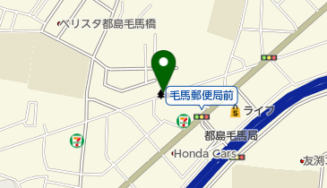 毛馬南公園の地図画像