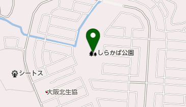 しらかば公園の地図画像