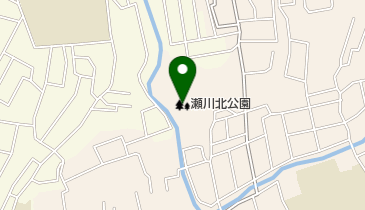 瀬川北公園の地図画像