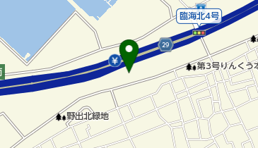 りんくう北公園の地図画像