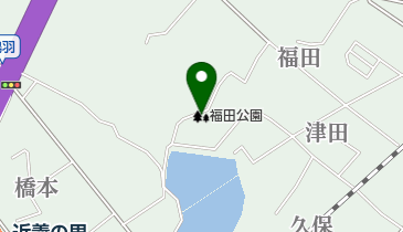 福田公園の地図画像