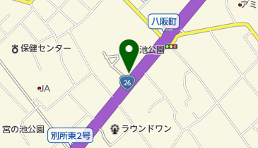 寺池公園の地図画像