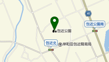 包近公園の地図画像