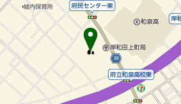 今池公園の地図画像