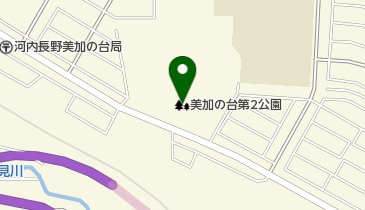 美加の台第2公園の地図画像