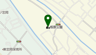 板原公園の地図画像