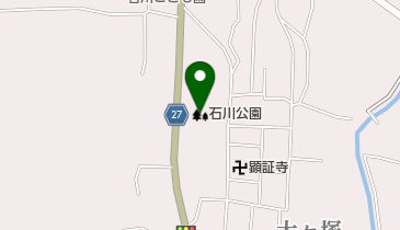 石川公園の地図画像