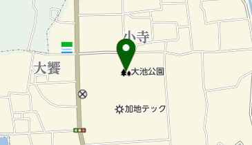 大池公園の地図画像