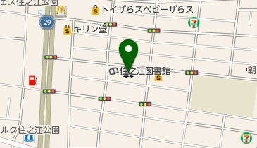 南加賀屋公園の地図画像