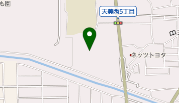 天美西公園の地図画像