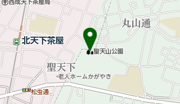 聖天山公園の地図画像