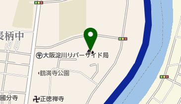長柄東公園の地図画像
