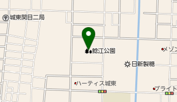 鯰江公園の地図画像