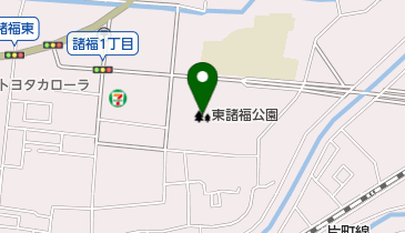 東諸福公園の地図画像