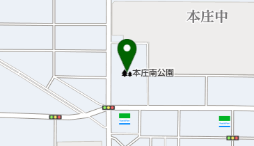本庄南公園の地図画像