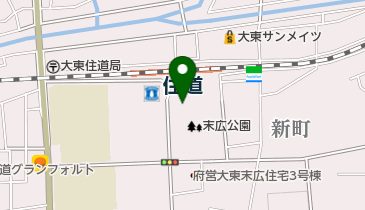 末広公園の地図画像