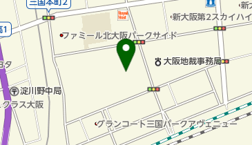 新駅4号公園の地図画像