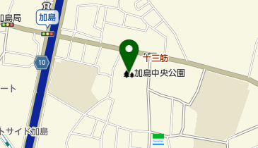 加島中央公園の地図画像