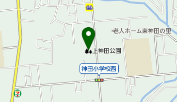 上神田公園の地図画像