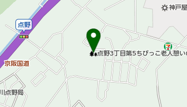 点野3丁目第5ちびっこ老人憩いの広場の地図画像