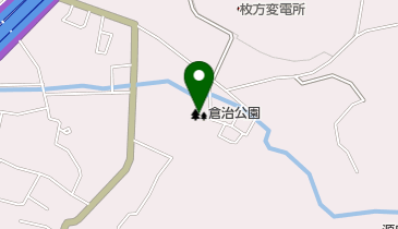 倉治公園の地図画像