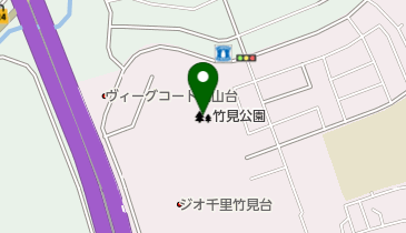 竹見公園の地図画像