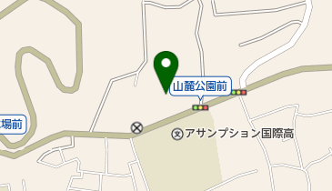 山麓公園の地図画像