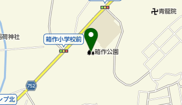 箱作公園の地図画像