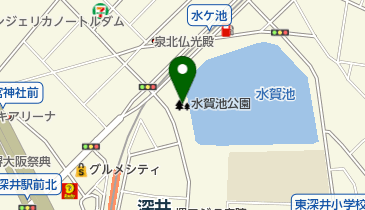 水賀池公園の地図画像