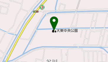 大東中央公園の地図画像
