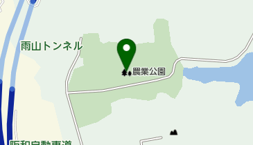 泉南市農業公園の地図画像