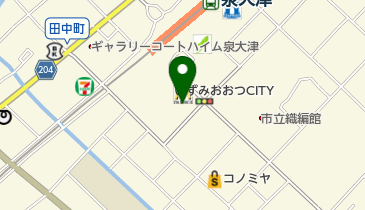 レイクアルスターアルザ泉大津の地図画像