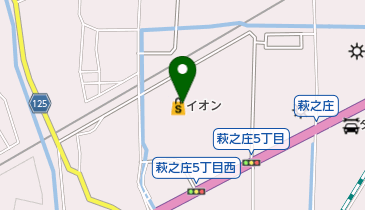 イオン高槻店の地図画像