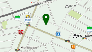 イオンスタイル東淀川の地図画像