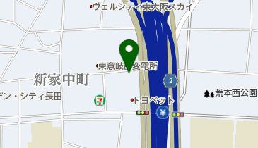 BMW Premium Selection東大阪の地図画像