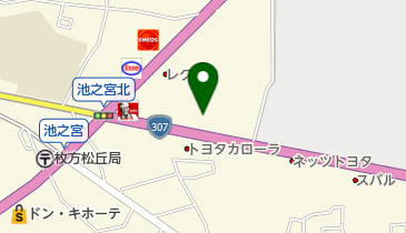 BMW枚方の地図画像