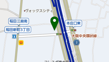 ボルボ・カー東大阪の地図画像