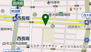 ポルシェセンター中大阪認定中古車センターの地図画像