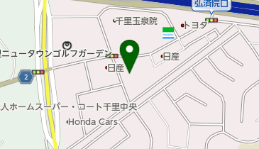 ヤナセメルセデス・ベンツ千里サーティファイドカーセンターの地図画像