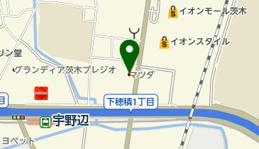 関西マツダ茨木店の地図画像