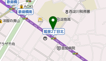 関西マツダ歌島店の地図画像