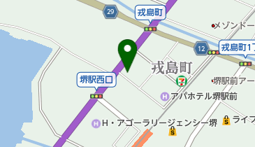 関西マツダ堺北店の地図画像