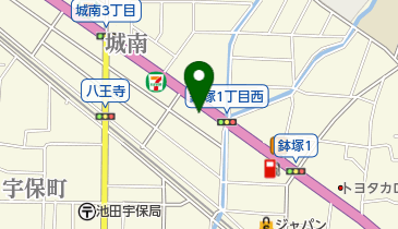 関西マツダ池田店の地図画像