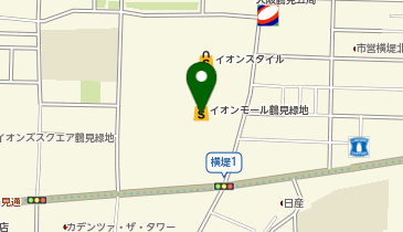 3COINS+plusイオンモール鶴見緑地店の地図画像