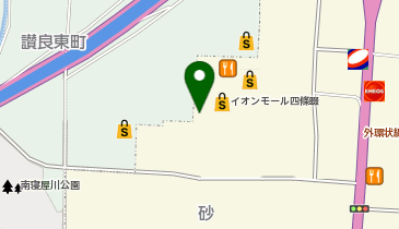 3COINS+plusイオンモール四條畷店の地図画像