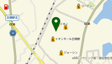 3COINS+plusイオンモール日根野店の地図画像