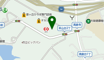 3COINS+plus泉北パンジョ店の地図画像