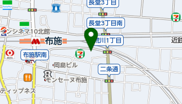 アニメイト布施の地図画像